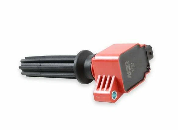 MSD Ignition Coils 2012-2019 Ford 2.0L_2.3L L4 Ecoboost engines Red 4Pack 82594